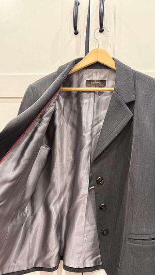 LASSENRE Chaqueta Gris Rayas