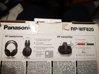 Auriculares Inalambricos Panasonic RP-WF820 Negros