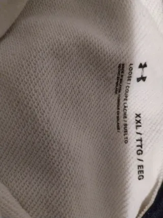 Sudadera Under Armour Blanca