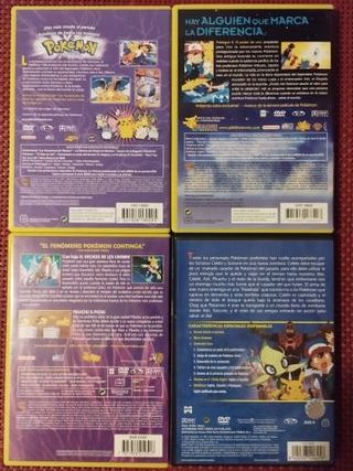 Pack 4 Películas Pokémon DVD (Español)