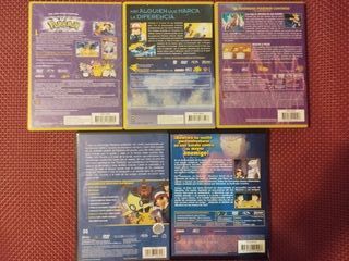 Pack 5 Películas Pokémon DVD (Español)