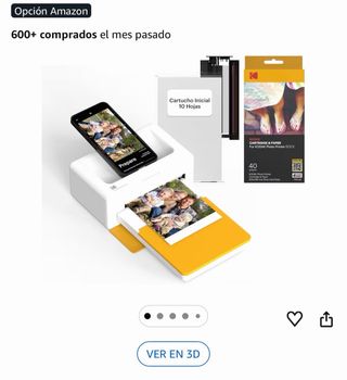 Impresora Fotos Kodak Dock Plus 4PASS