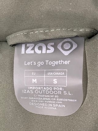 Chaqueta IZAS Hombre Talla M Verde