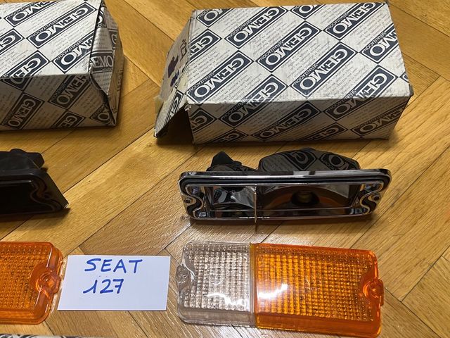 Pilotos y tulipas Seat 127