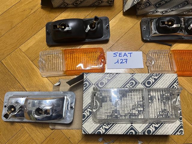 Pilotos y tulipas Seat 127