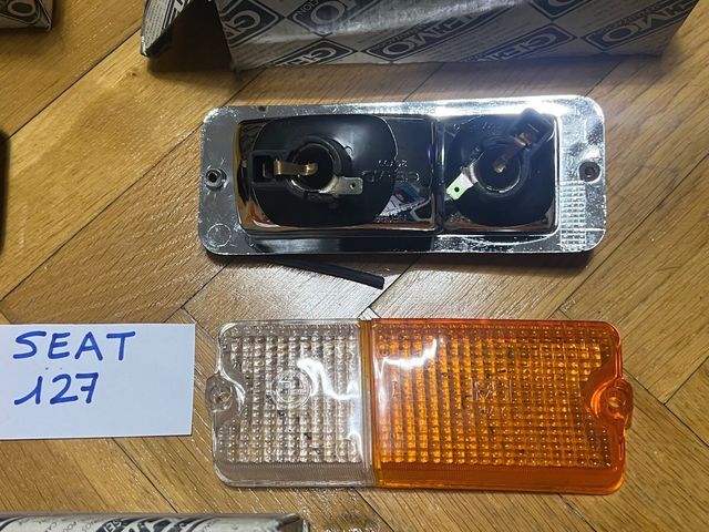 Pilotos y tulipas Seat 127