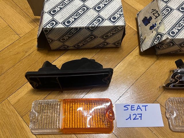 Pilotos y tulipas Seat 127