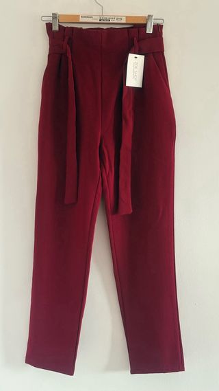 Blazer Rojo Zoe Shop Talla Única Nuevo