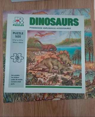 Puzzle JR Dinossauros 120 peças