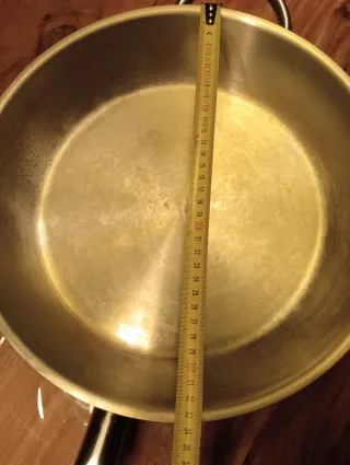 Sartén Acero Inoxidable de Buyer 32cm