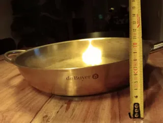 Sartén Acero Inoxidable de Buyer 32cm