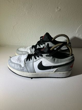 Nike Air Jordan 1 Low Grises Blancas Negras