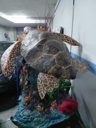 Carroza tematica Fondo Marino