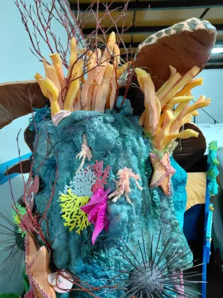 Carroza tematica Fondo Marino