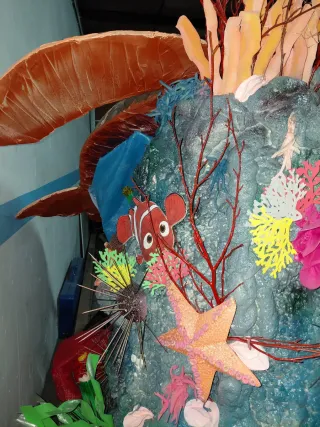 Carroza tematica Fondo Marino