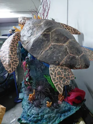 Carroza tematica Fondo Marino