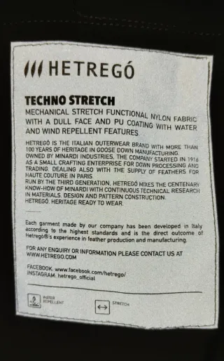 Parka Piumino Hetrego Verde/Nero
