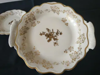 Bandeja y platos Weimar porcelana