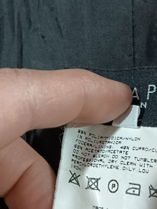 Piumino Patrizia Pepe Grigio Sartoriale