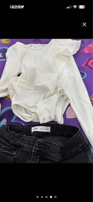 Body niña Zara 8 años