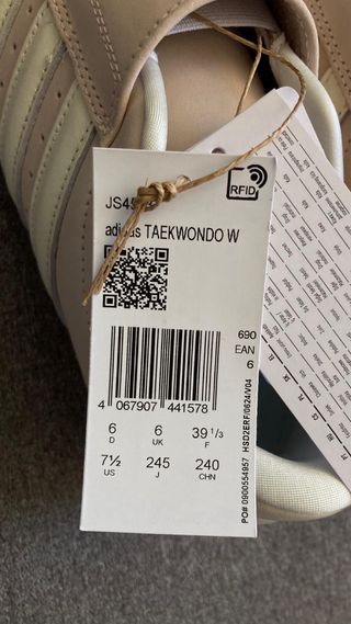 Adidas Taekwondo Nuevas Talla 39 1/3