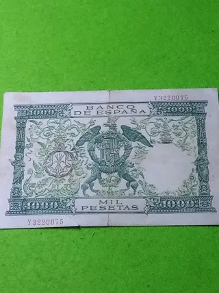 Billete 1000 Pesetas Banco de España 1957
