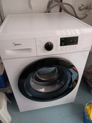 Lavadora Midea Blanca