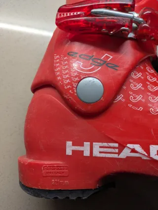 Botas de esquí Head Infantil Talla 17-18.5