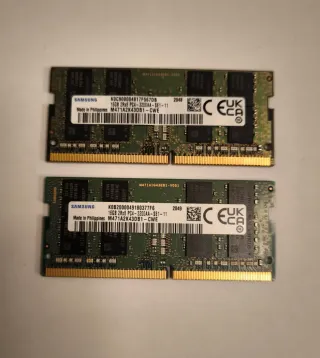 32Gb RAM DDR4 (Kit 2x16Gb) 3200mhz Sodimm