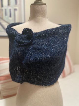 Bufanda capucha chal handmade