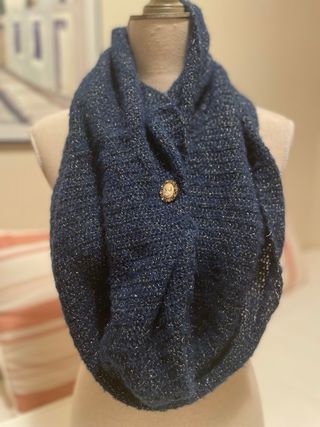 Bufanda capucha chal handmade