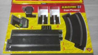 Scalextric Copa Peugeot SIN COCHES
