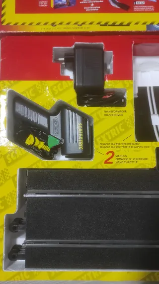 Scalextric Copa Peugeot SIN COCHES