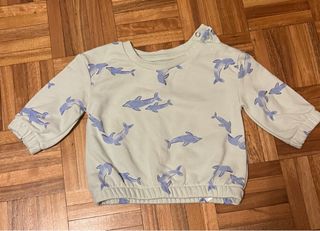 Sudadera Bebé 3-6 Meses Delfines