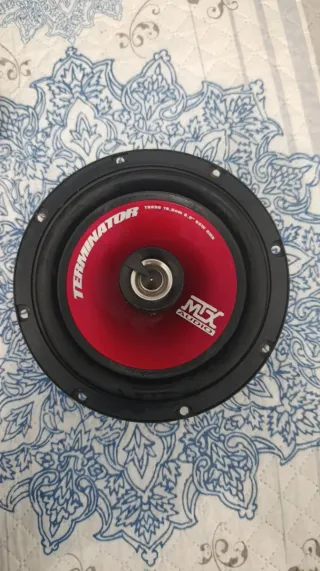 Trio de Altavoces Terminator Rojo Dos 6.25 Uno5.25