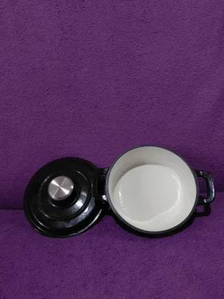 Olla Ernesto Hierro Fundido 1.13L Negra