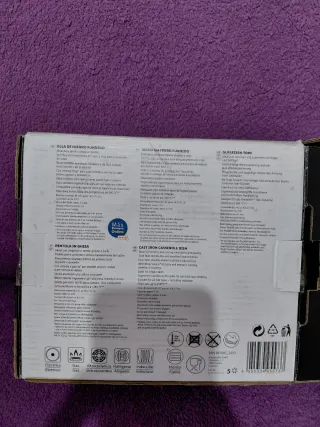 Olla Ernesto Hierro Fundido 1.13L Negra