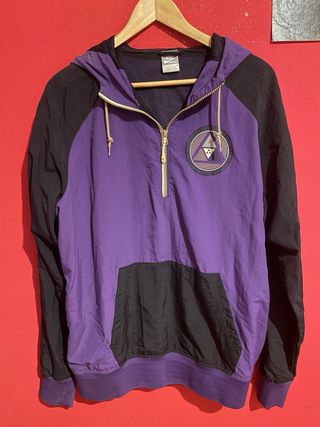 Giacca a vento Nike uomo viola/nera