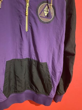 Giacca a vento Nike uomo viola/nera