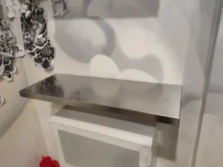 Encimera de acero inoxidable 80x30cm