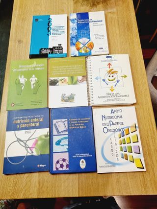 Libros de sobrepeso, nutrición clínico y alimentac