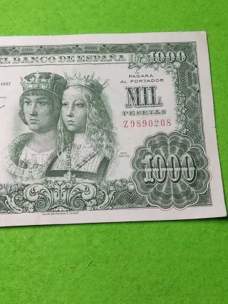 Billete 1000 Pesetas Banco de España 1957