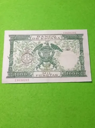 Billete 1000 Pesetas Banco de España 1957
