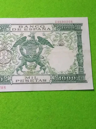 Billete 1000 Pesetas Banco de España 1957