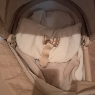 Carro capota para reborn con saco
