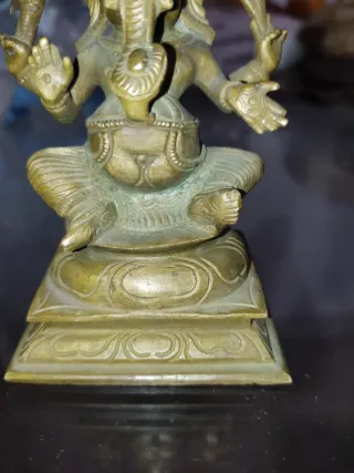 Figura Ganesha Bronce Pequeña