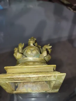 Figura Ganesha Bronce Pequeña