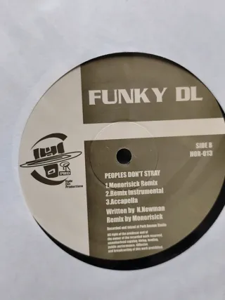 Vinilo Rap Funky DL - Unstoppable/Peoples Don't St