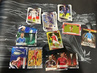 Lote 170 cartas fútbol Topps 2025