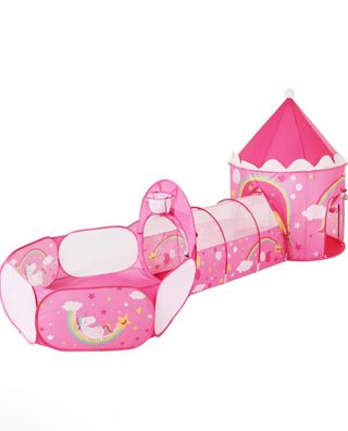 Parco giochi per bambini unicorno rosa